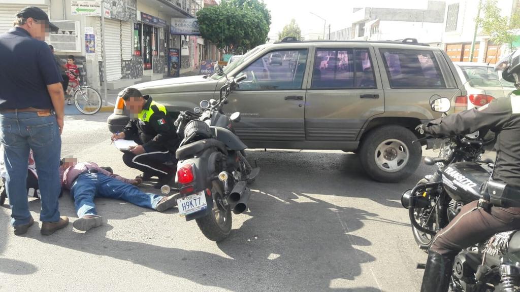 Motociclista resulta lesionado tras accidente en Gómez Palacio. Noticias en tiempo real
