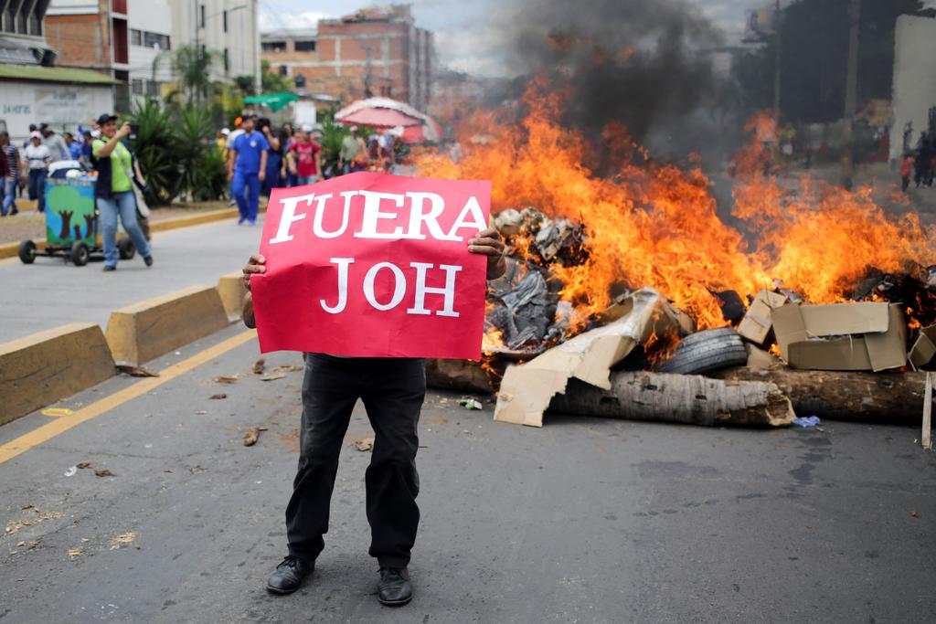 Nueva jornada de protestas en Honduras. Noticias en tiempo real