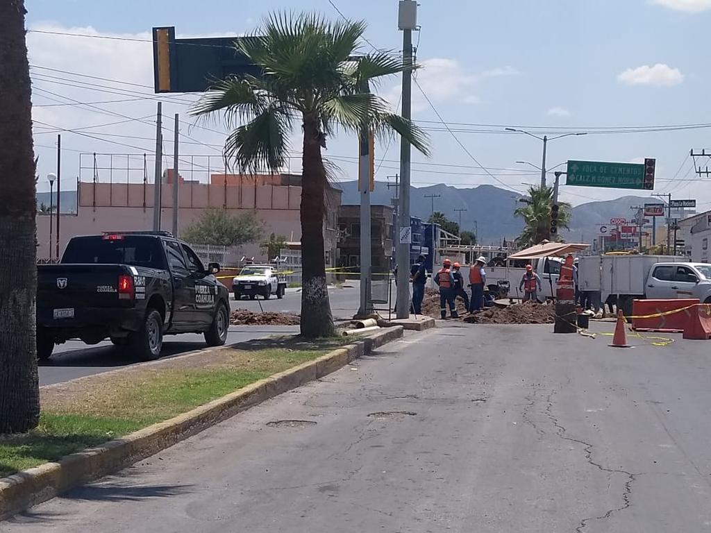 Fuga de gas provoca fuerte movilización de corporaciones en Torreón. Noticias en tiempo real