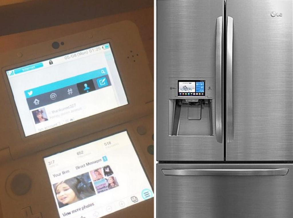 Usa el refrigerador inteligente de su casa para conectarse a redes. Noticias en tiempo real