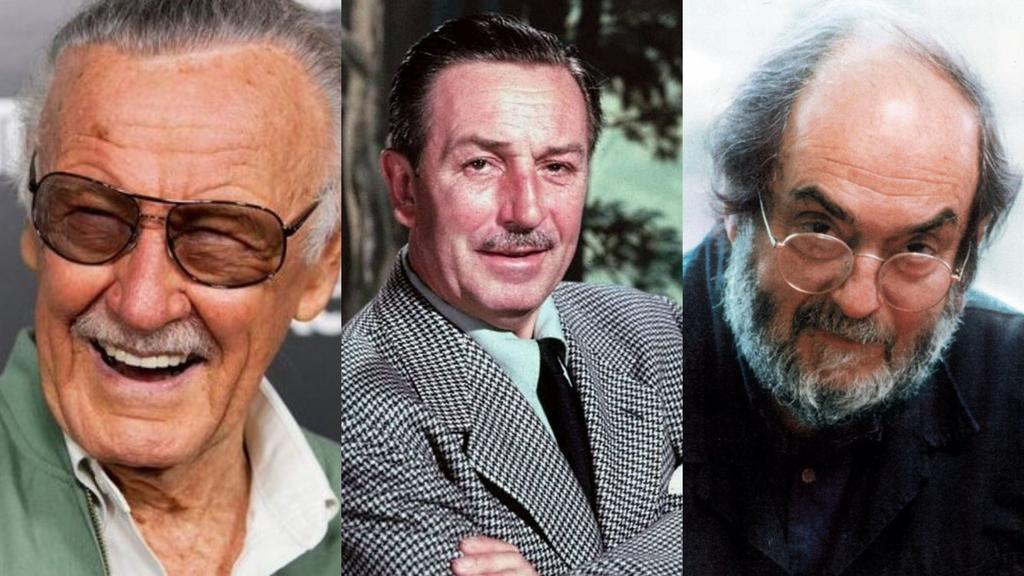 Stan Lee, Walt Disney y Stanley Kubrick, en el Salón de la Fama VES. Noticias en tiempo real