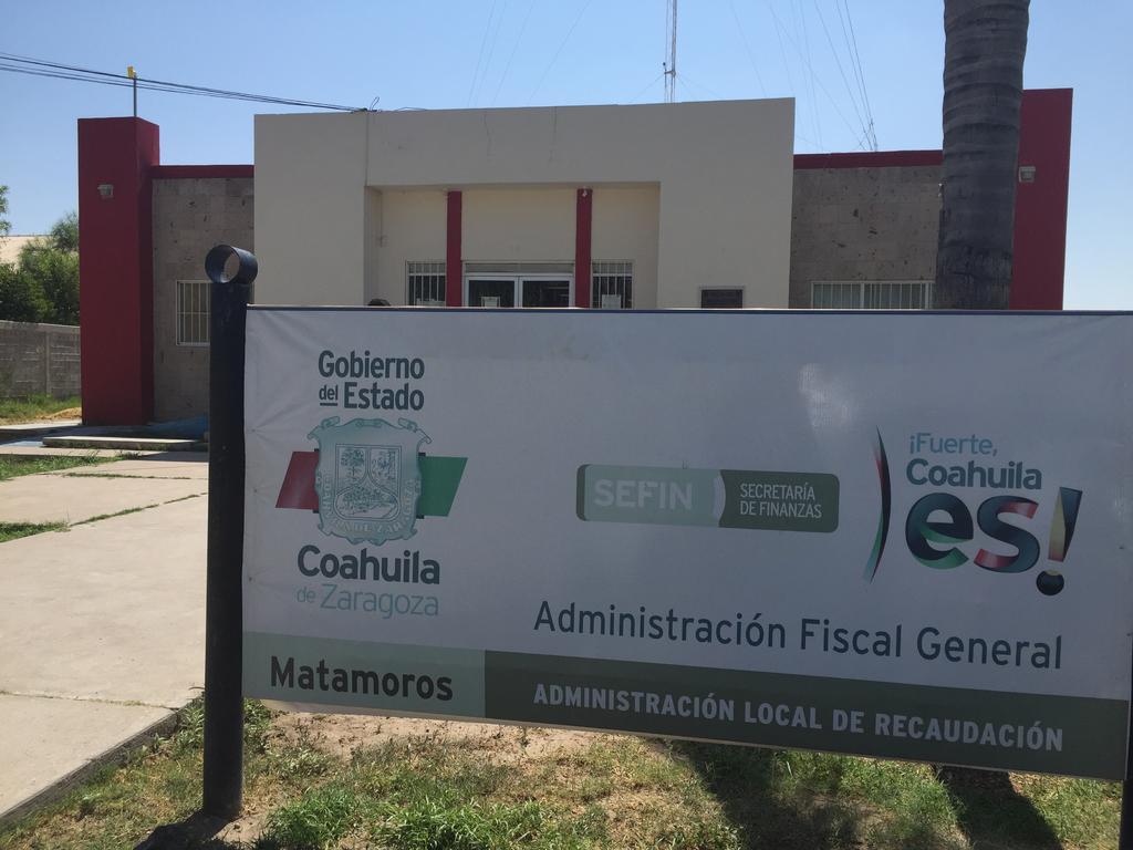 Aumenta flujo de contribuyentes en Matamoros. Noticias en tiempo real