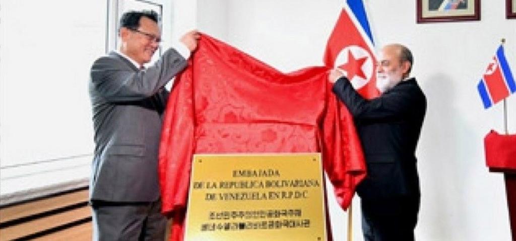 Abre Venezuela embajada en Corea del Norte. Noticias en tiempo real