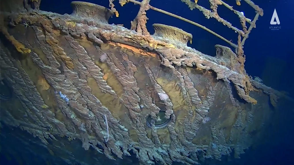 Resultado de imagen para El grupo de exploradores Caladan Oceanic ha conseguido fotografiar los restos del Titanic, situados al norte del oceÃ¡nico AtlÃ¡ntico, por primera vez en los Ãºltimos catorce aÃ±os, segÃºn anunciÃ³ en una nota la productora Atlantic Productions.