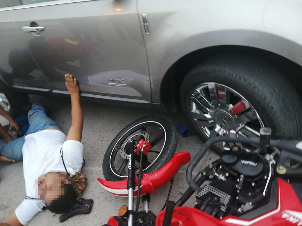 Dos lesionados tras accidente de motocicleta en Gómez Palacio. Noticias en tiempo real