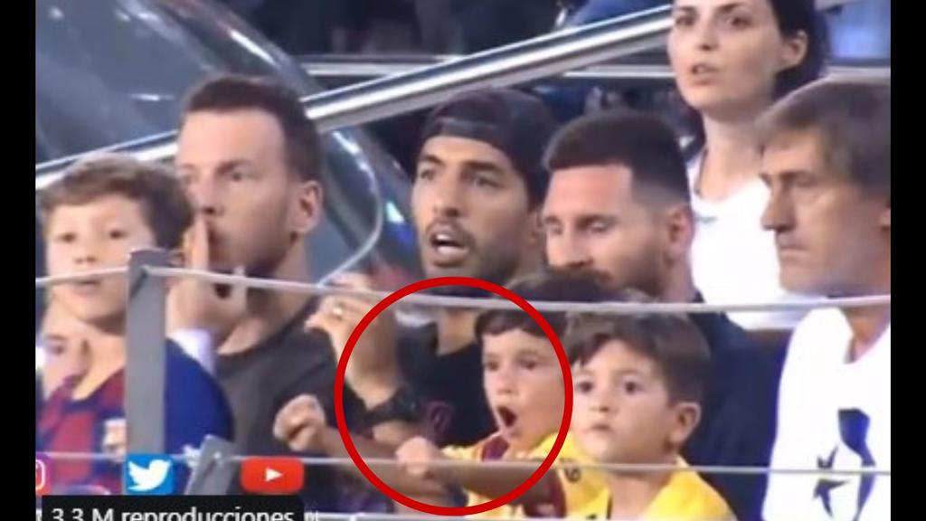 Mateo Messi celebra gol de Betis y así reaccionó su papá y Suárez. Noticias en tiempo real