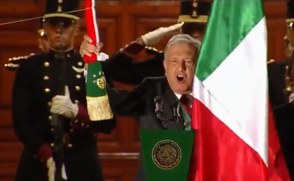 AMLO da su primer Grito de Independencia como presidente de México. Noticias en tiempo real
