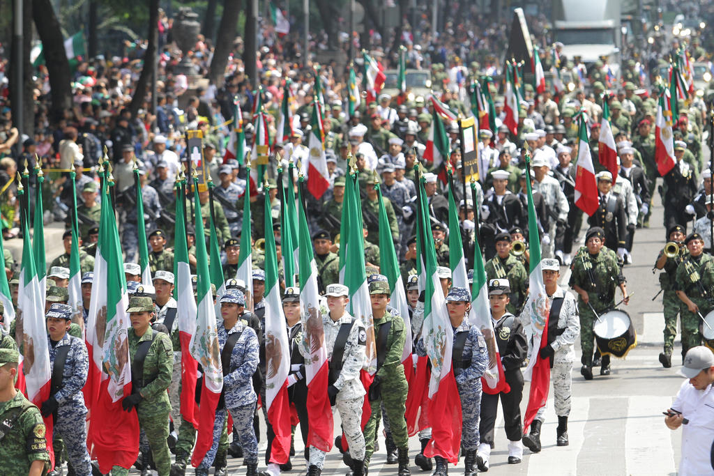 Concluye desfile cívico militar en CDMX. Noticias en tiempo real