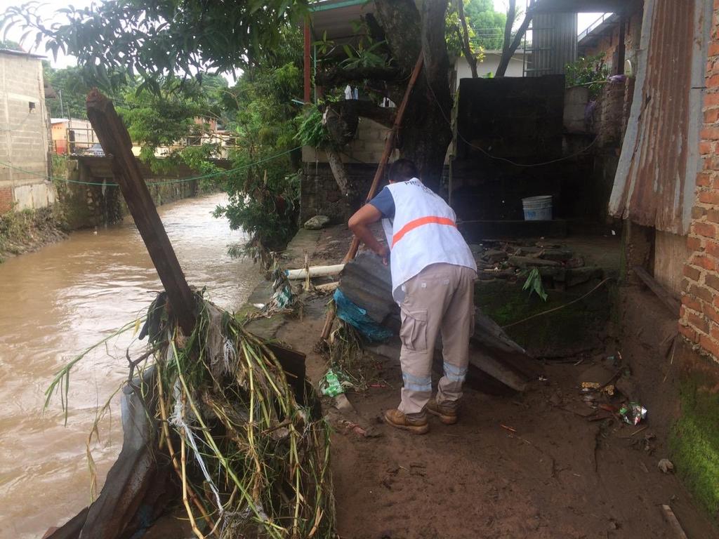 Atienden a poblaciones tras desborde de ríos en Chiapas. Noticias en tiempo real