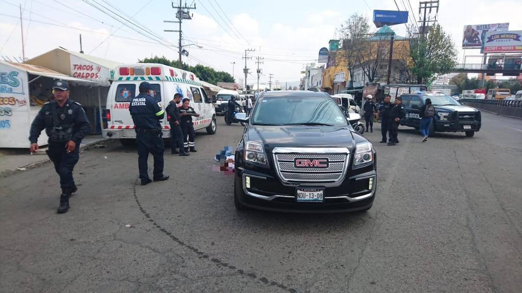 Asesinan a hombre en pleno tráfico en Edomex. Noticias en tiempo real