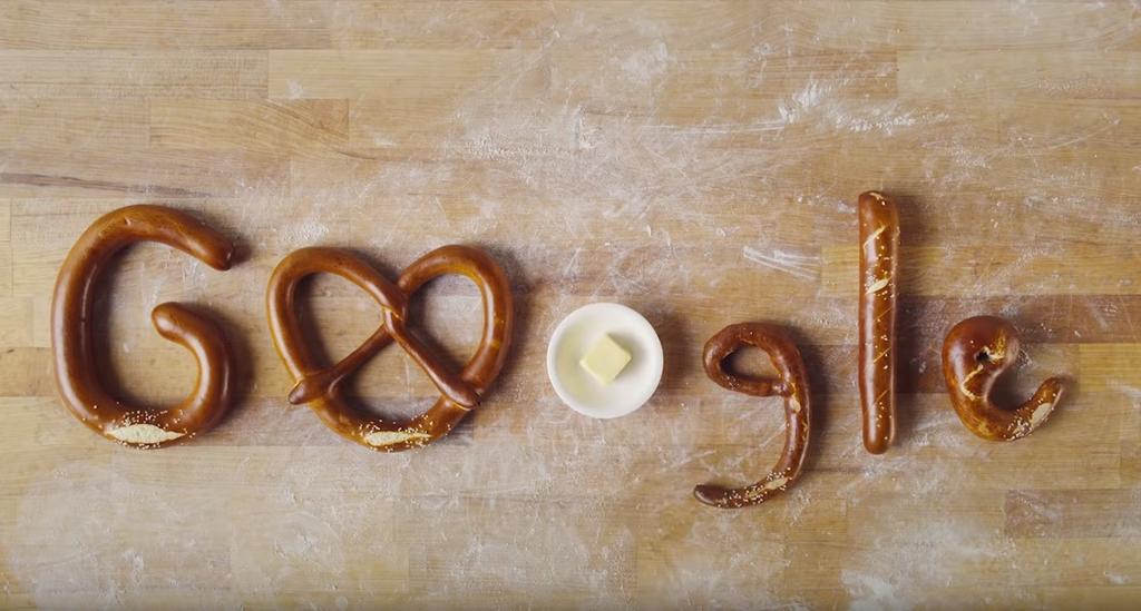 Google rinde homenaje al pretzel con un doodle. Noticias en tiempo real