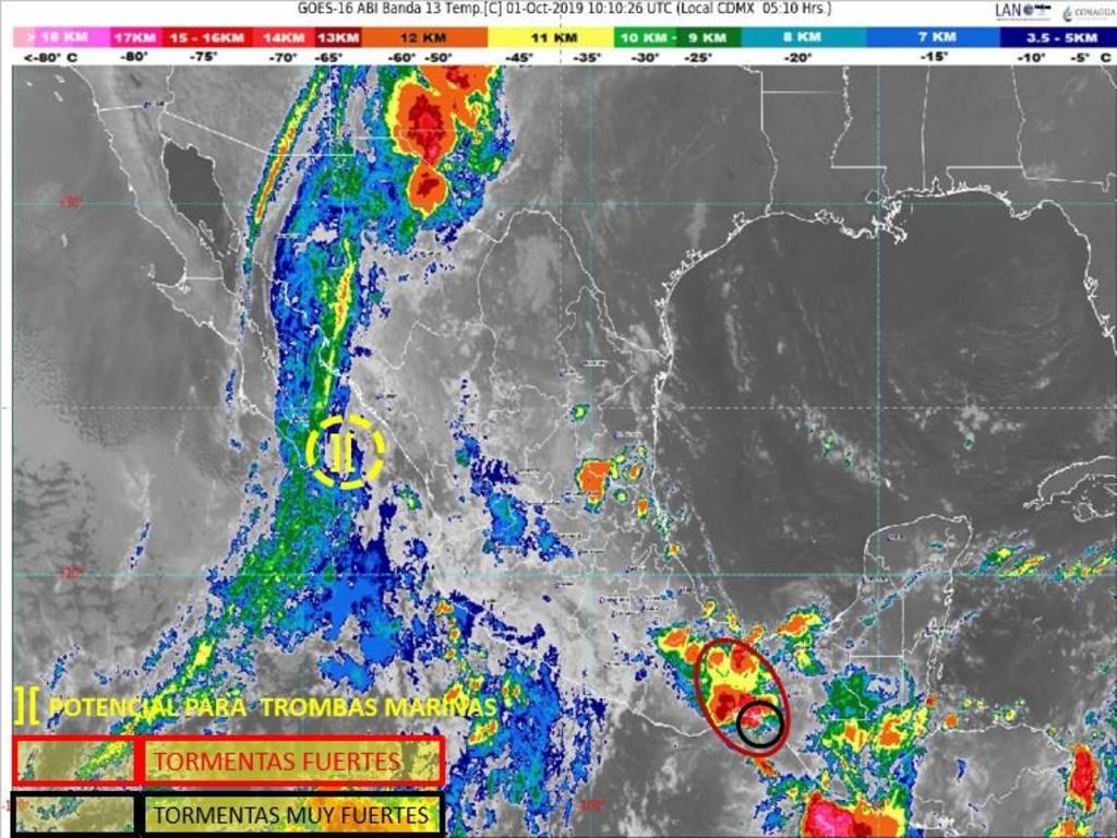 Se degrada Narda a depresión tropical cerca de Sonora. Noticias en tiempo real