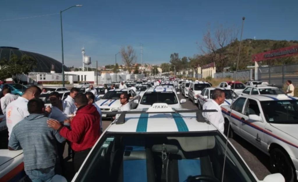 Taxistas en los estados se suman a protesta nacional. Noticias en tiempo real