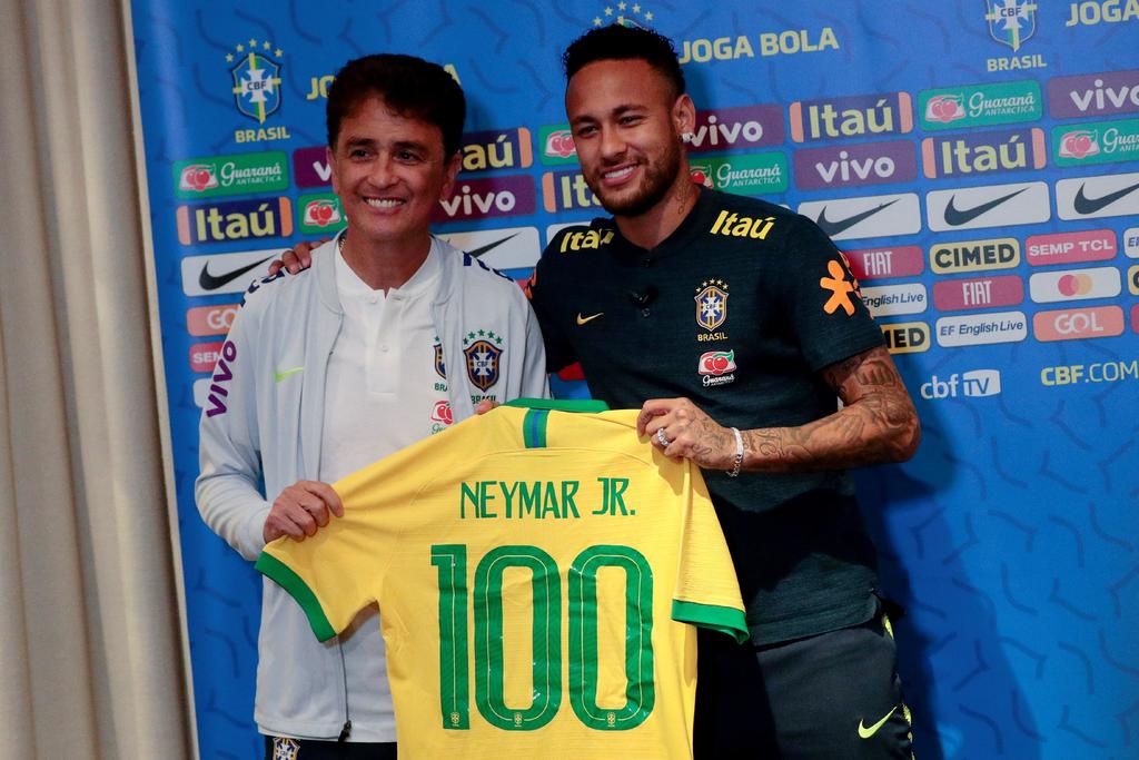 Neymay cerca de cumplir 100 partidos con Brasil. Noticias en tiempo real