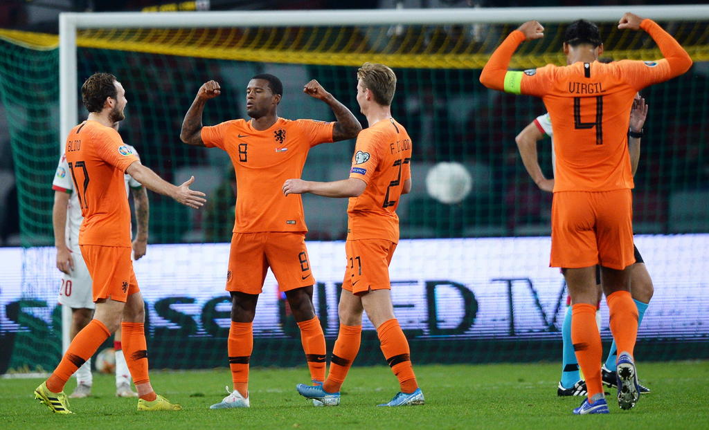Holanda se apodera del liderato del Grupo C camino a la Euro 2020. Noticias en tiempo real