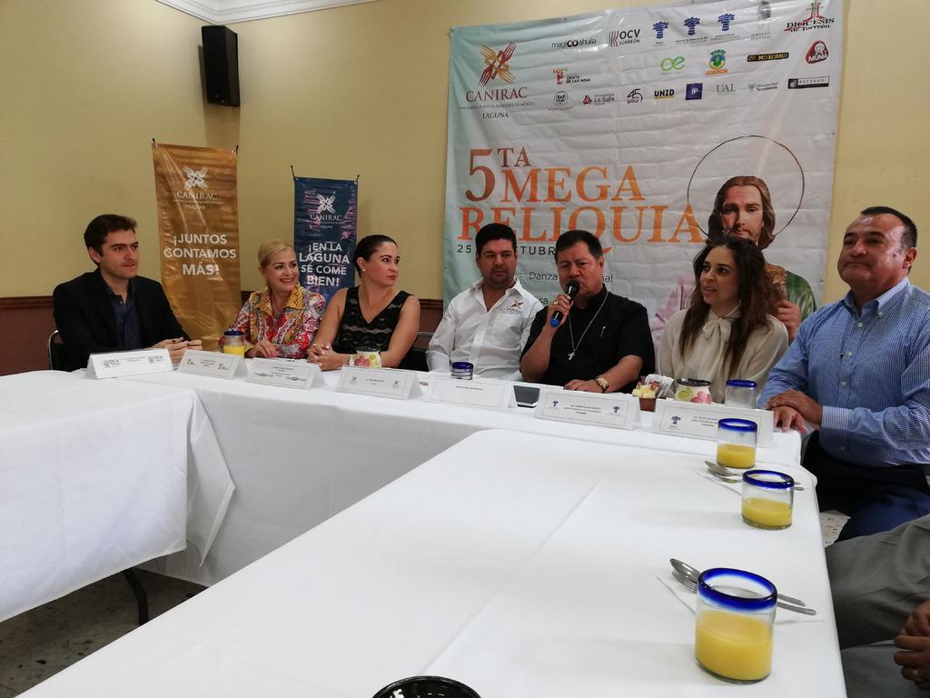 Invitan a la quinta edición de la Megareliquia en Torreón. Noticias en tiempo real