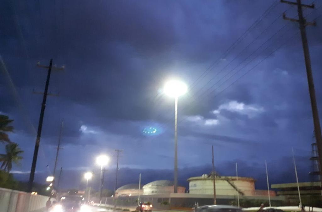 Captan extrañas luces en los cielos de Tamaulipas. Noticias en tiempo real