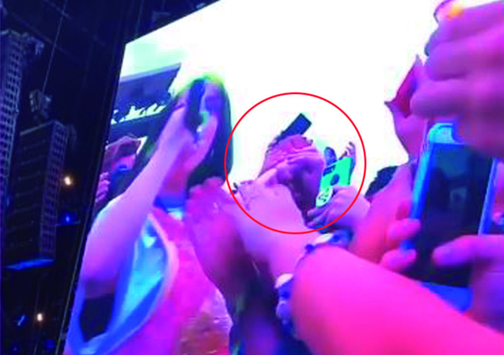 VIDEO: Roban anillo de Billie Eilish en pleno concierto. Noticias en tiempo real