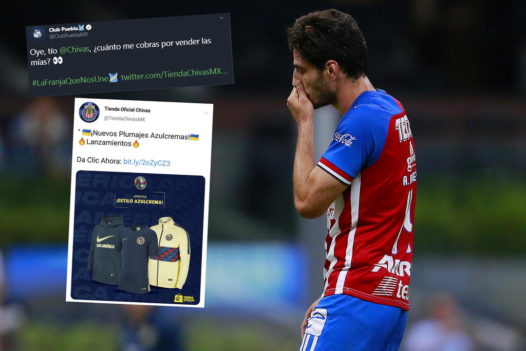 Puebla hace burla del error de Chivas en redes sociales. Noticias en tiempo real