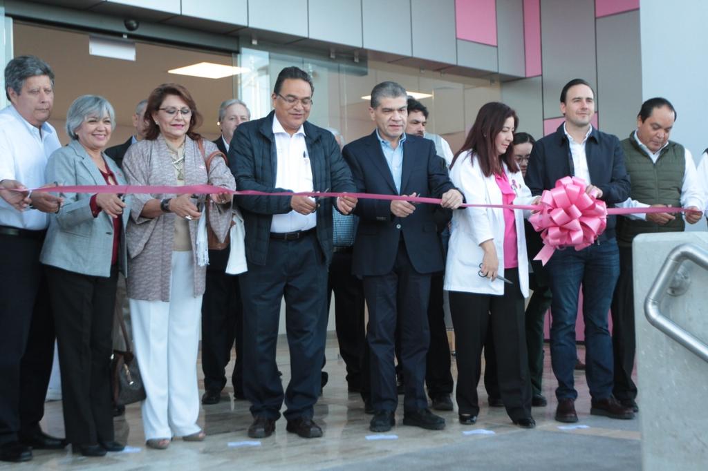 Inauguran clínica para la atención del cáncer de mama en Saltillo. Noticias en tiempo real