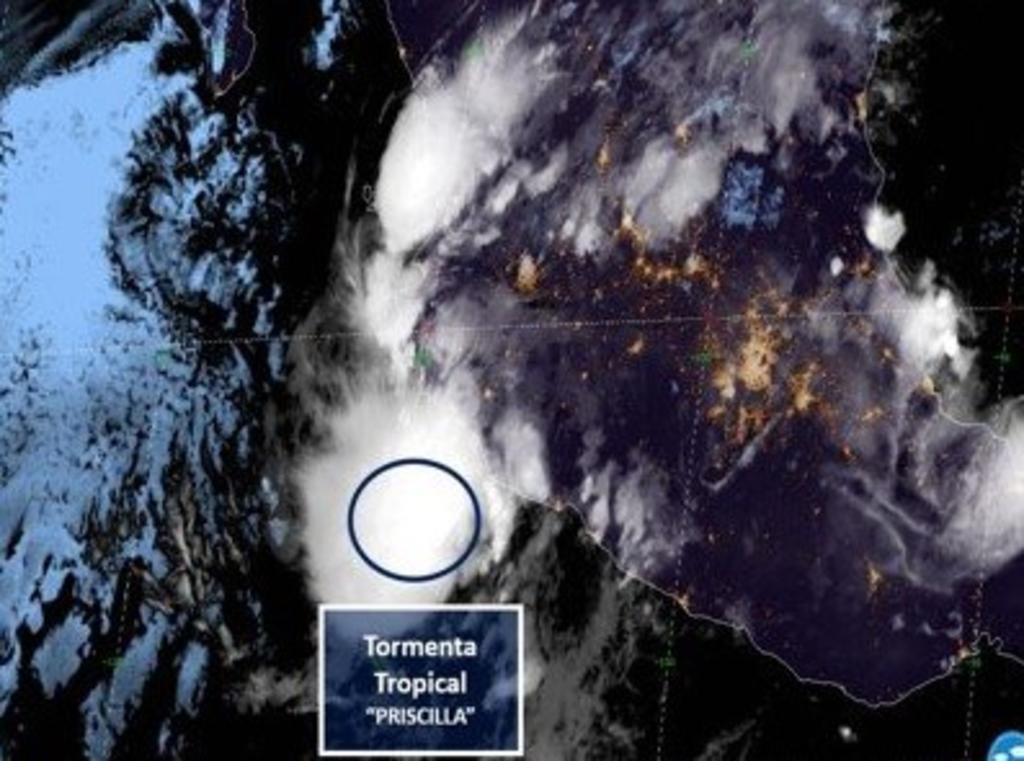 Se forma la tormenta tropical Priscilla en el Pacífico; prevén lluvias intensas. Noticias en tiempo real