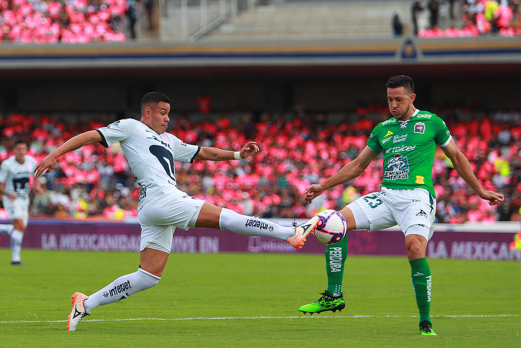 William Tesillo le da el empate a León ante Pumas. Noticias en tiempo real