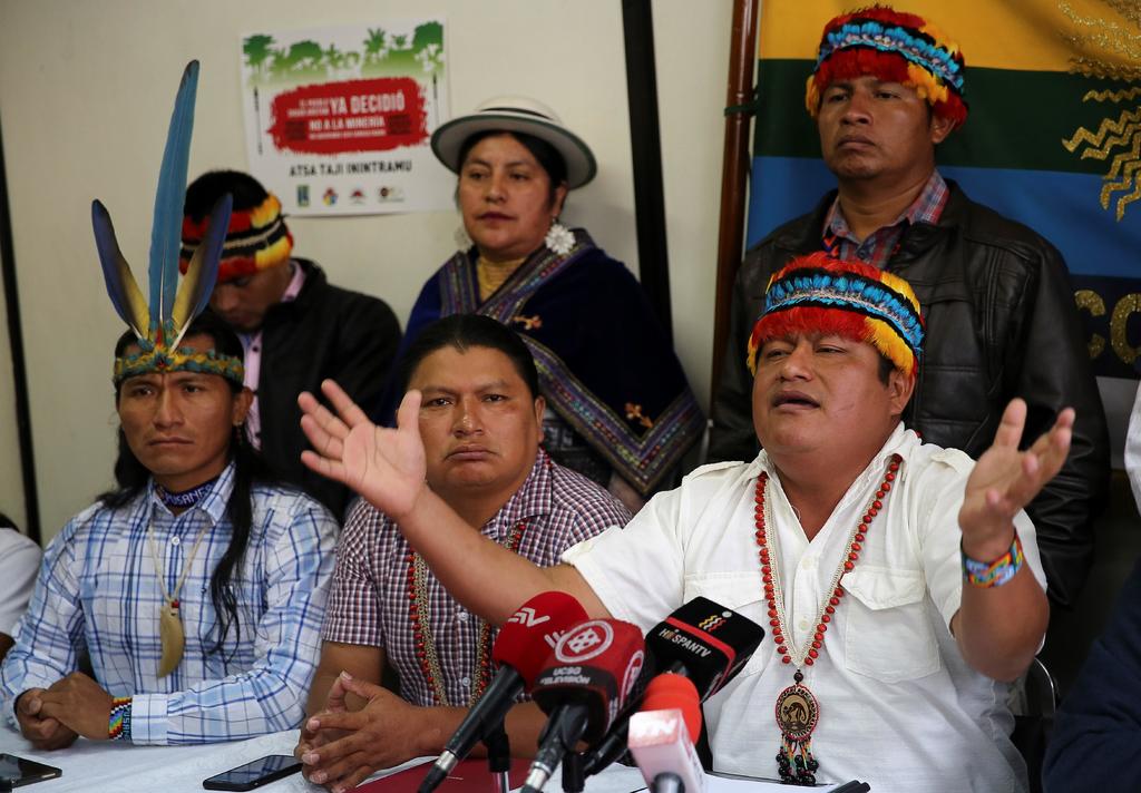 Asegura líder indígena de Ecuador que nunca sugirió crear un grupo subversivo. Noticias en tiempo real