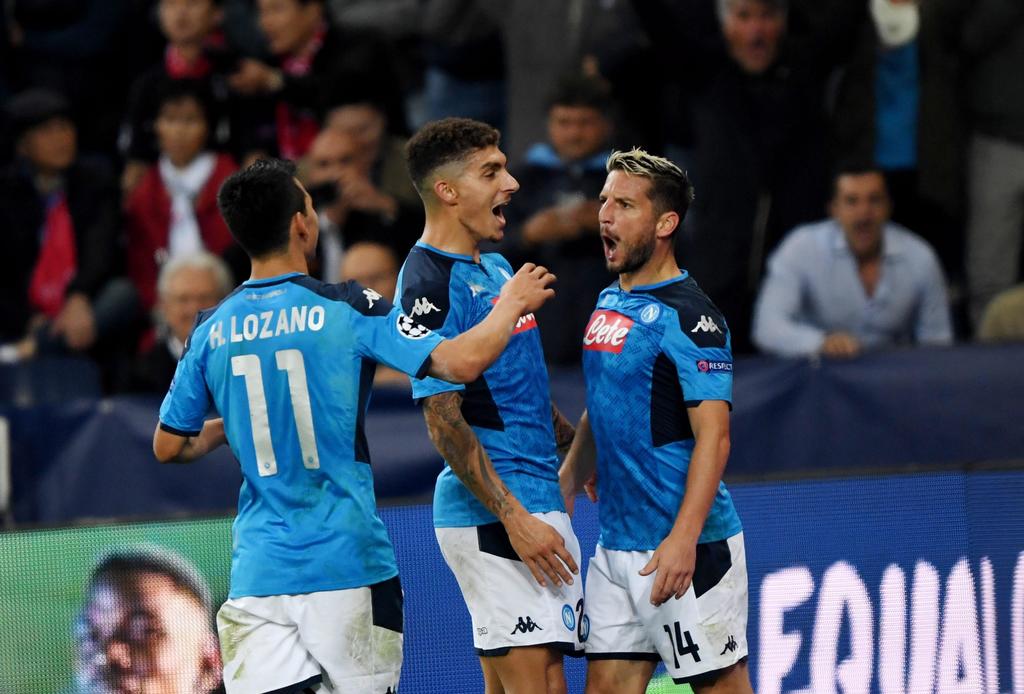 Napoli logra una apurada victoria en la Champions League. Noticias en tiempo real