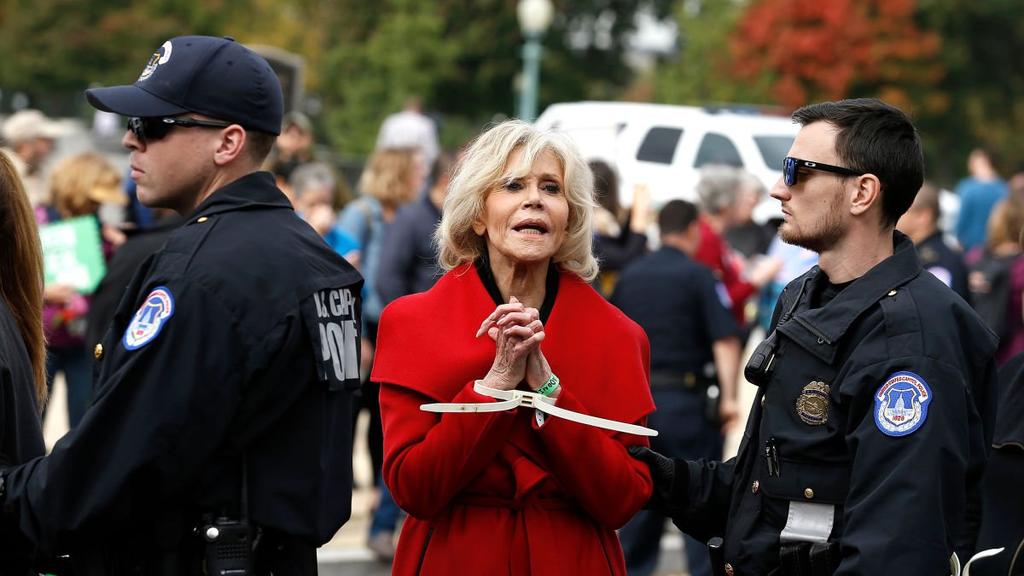 VIDEO: Jane Fonda agradece premio BAFTA mientras es arrestada. Noticias en tiempo real