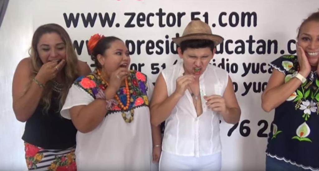 Youtuber yucateco se ahoga al comer dos chiles habaneros. Noticias en tiempo real
