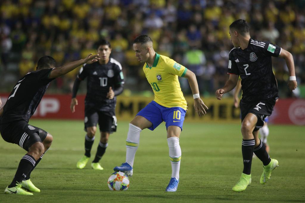 Al medio tiempo, México empata 0-0 ante Brasil en la final del Mundial Sub-17. Noticias en tiempo real
