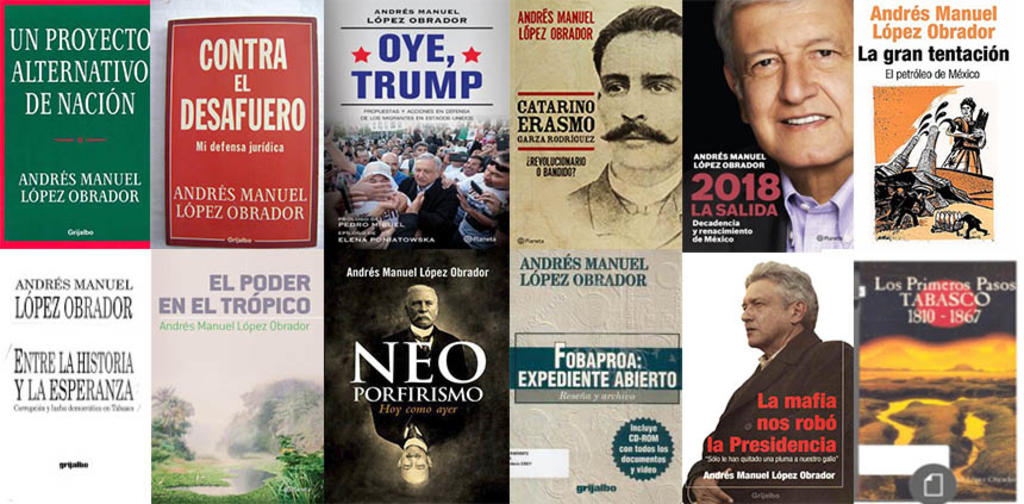 ¿Cuántos libros ha publicado AMLO?. Noticias en tiempo real