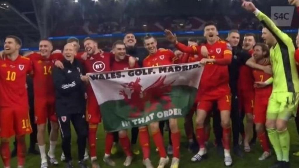 Gareth Bale se burla del Real Madrid con bandera de Gales. Noticias en tiempo real
