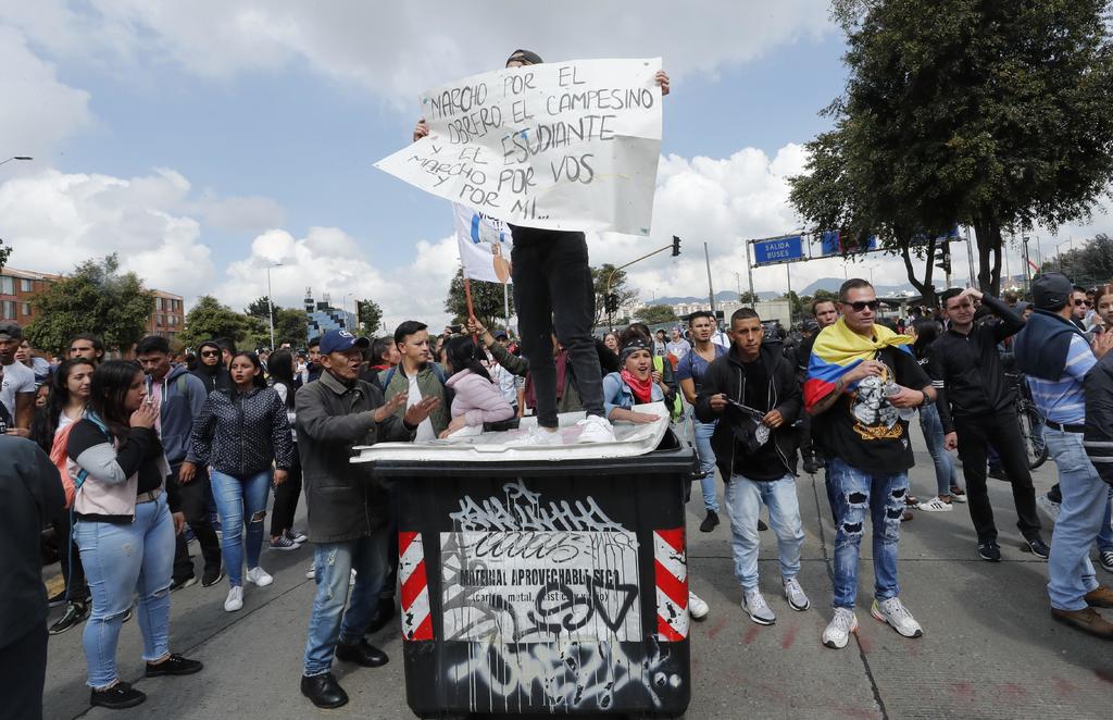 Colombianos se apoderan de las calles para protestar contra el Gobierno. Noticias en tiempo real