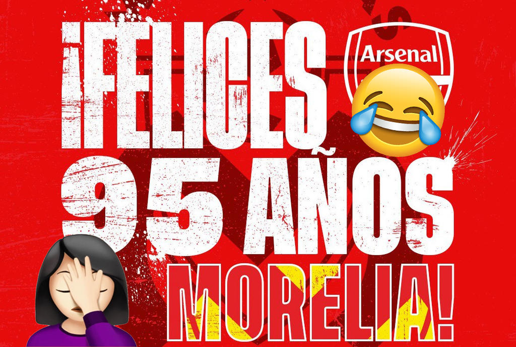 Arsenal felicita a Monarcas por su aniversario y sale trolleado. Noticias en tiempo real