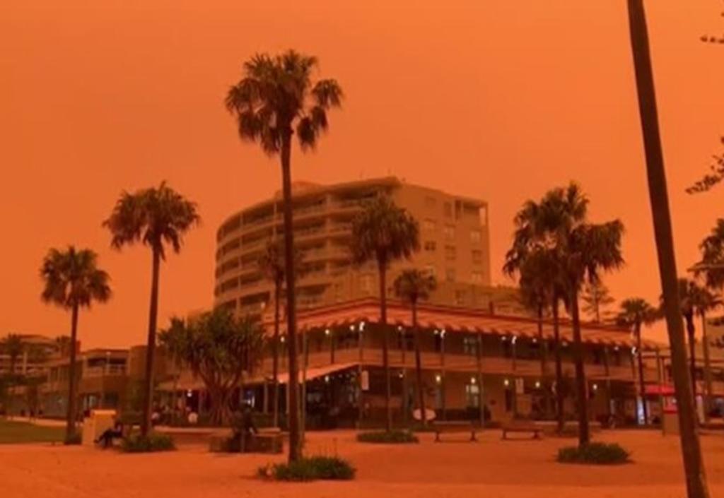 Tormenta de polvo deja a Australia anaranjada. Noticias en tiempo real