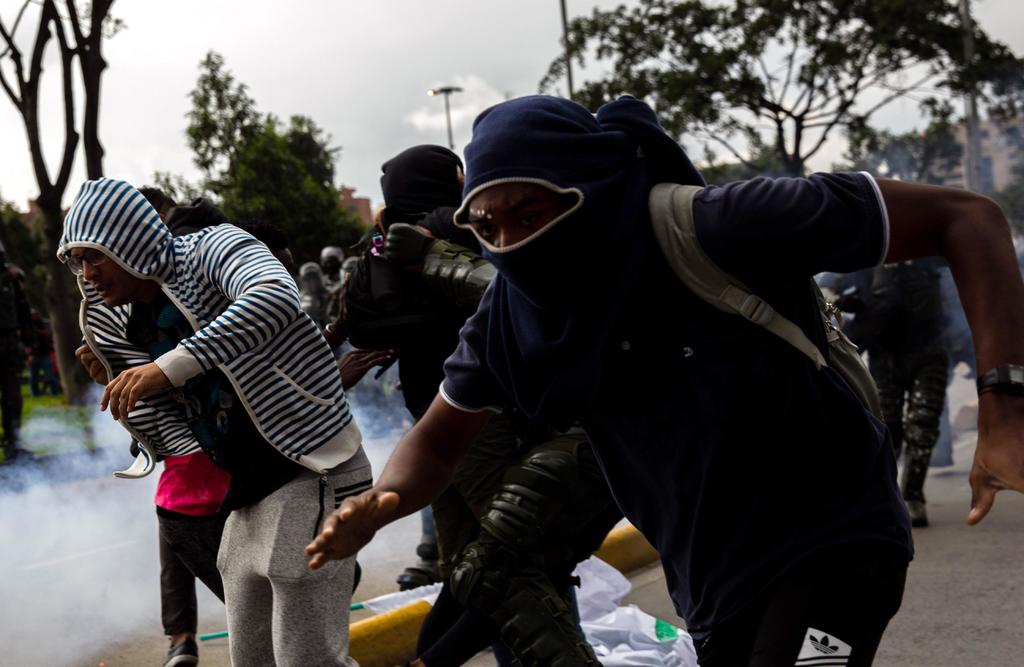 Rezago de protestas genera nuevos disturbios en Bogotá. Noticias en tiempo real