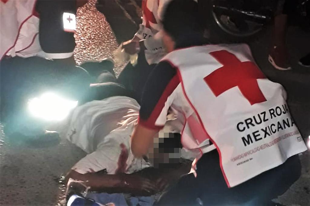 Heridas de consideración deja a motociclista percance en Gómez Palacio. Noticias en tiempo real