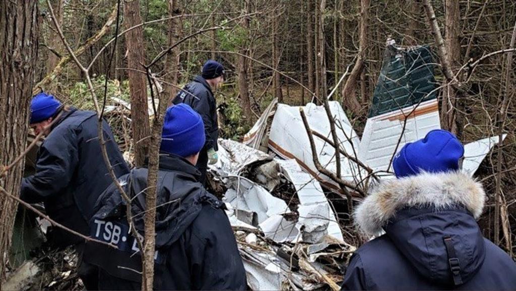 Mueren siete personas al estrellarse avión en Canadá. Noticias en tiempo real