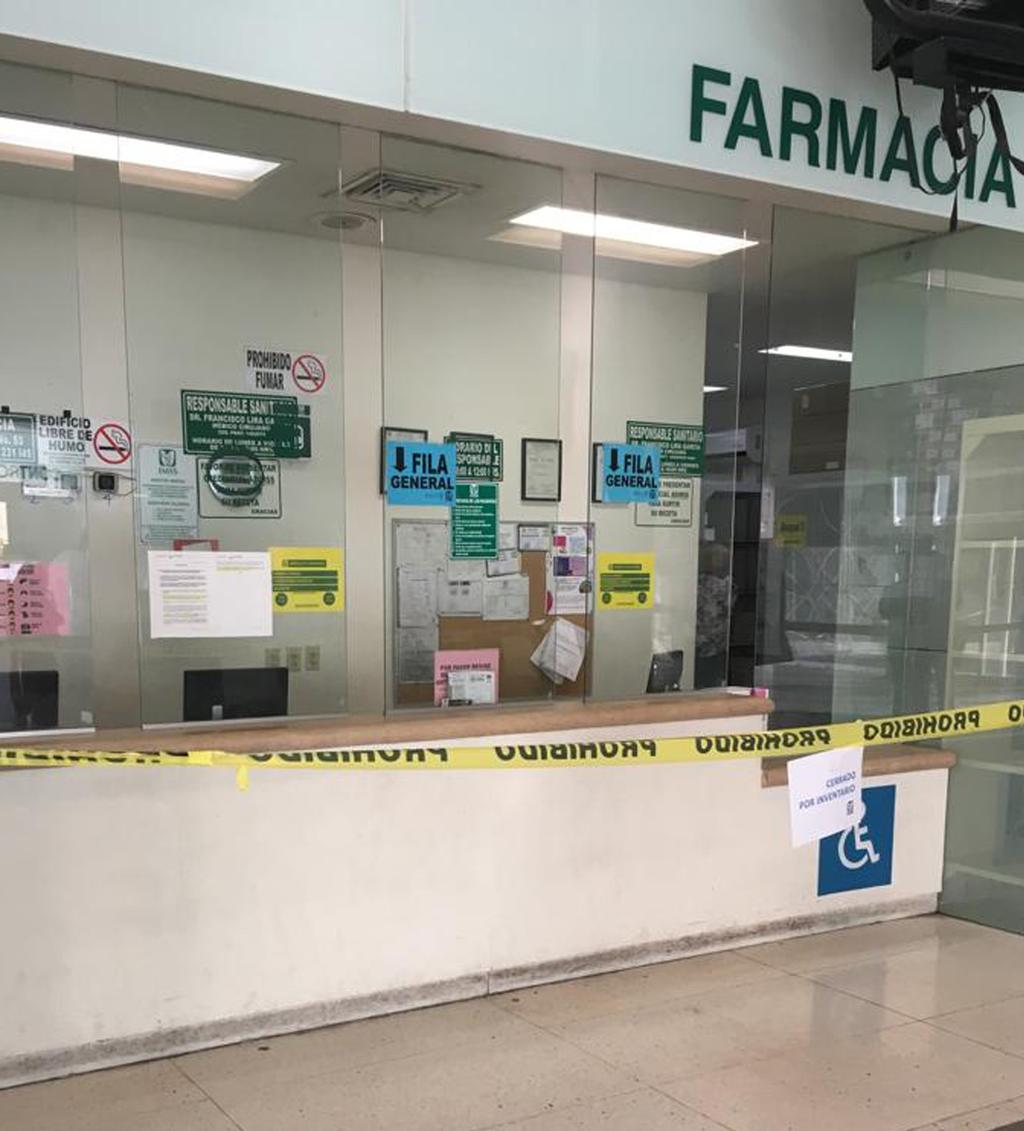Cierran farmacia del Seguro Social en Gómez Palacio. Noticias en tiempo real