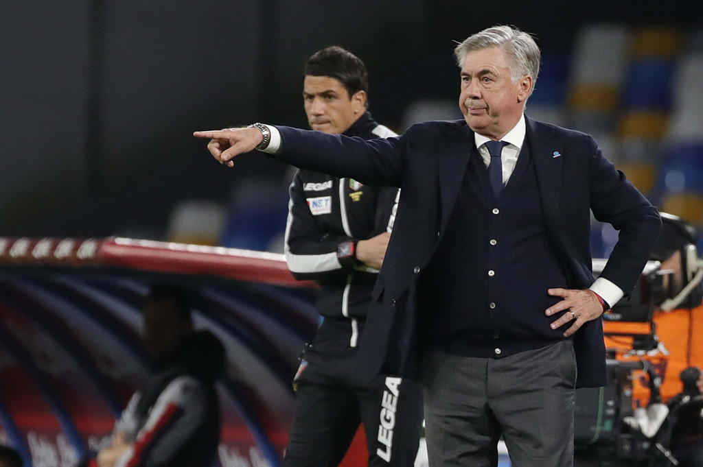 Ancelotti concentrará al Napoli desde el miércoles. Noticias en tiempo real