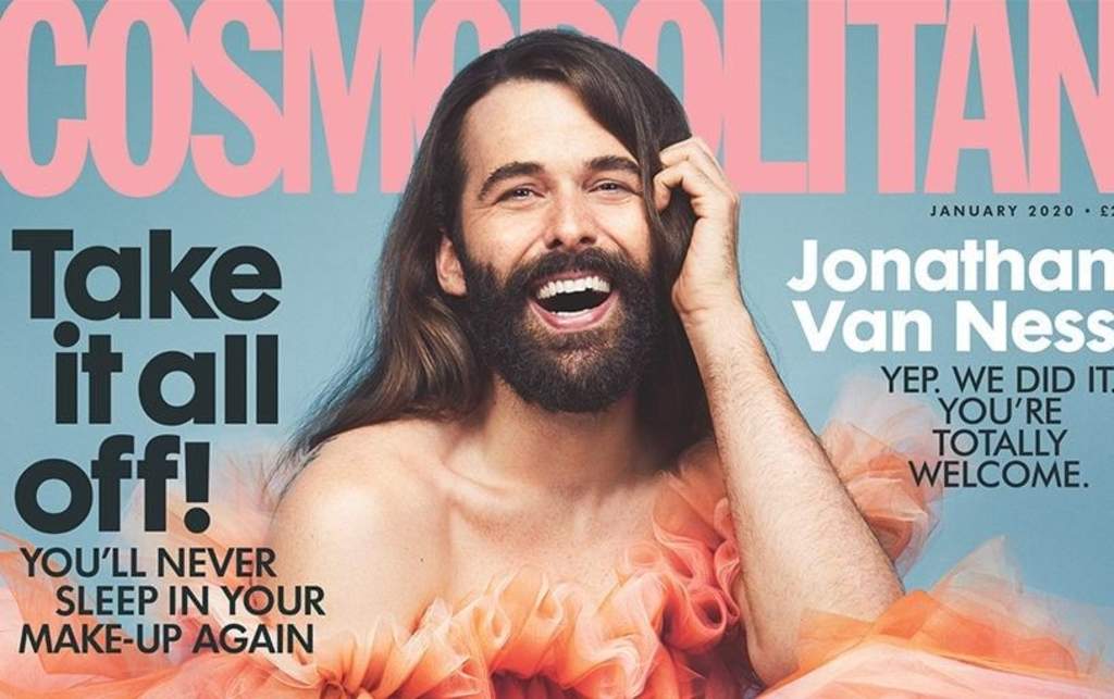 Jonathan Van Ness engalana la portada de Cosmopolitan Reino Unido. Noticias en tiempo real