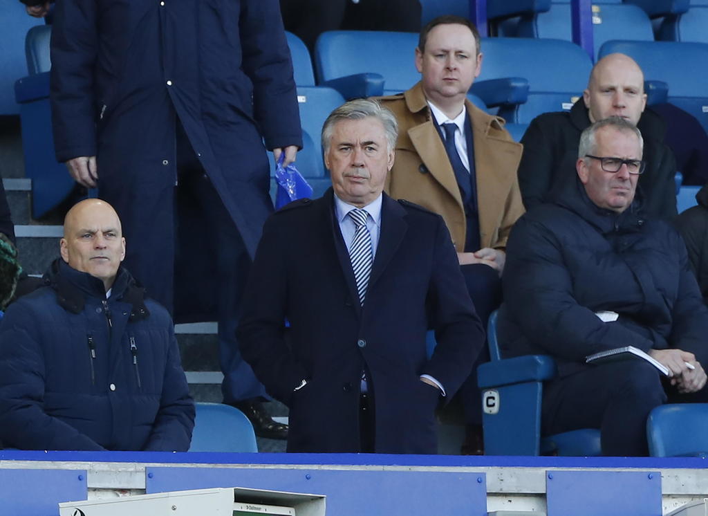 Ancelotti quiere llevar al Everton a los primeros lugares de la Premier League. Noticias en tiempo real
