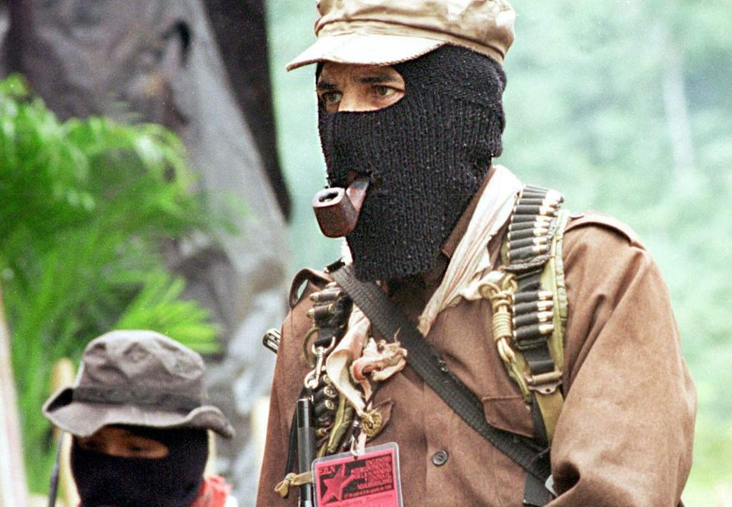 Ejército zapatista de Liberación Nacional en Chiapas