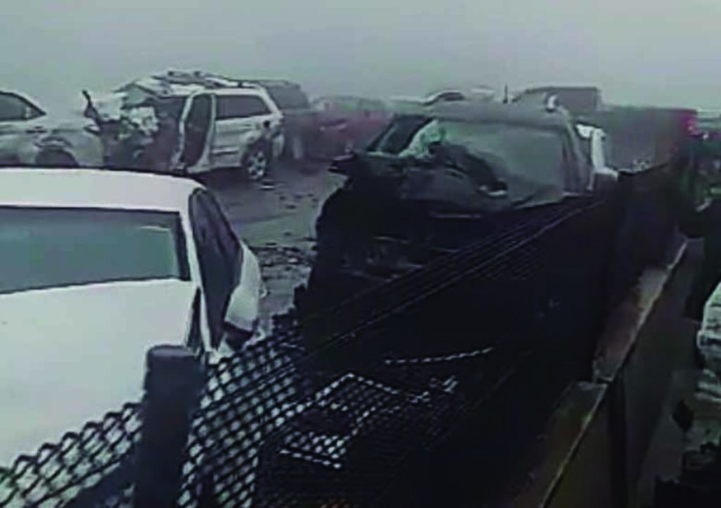 Difunden videos de accidente en la Monterrey - Saltillo. Noticias en tiempo real