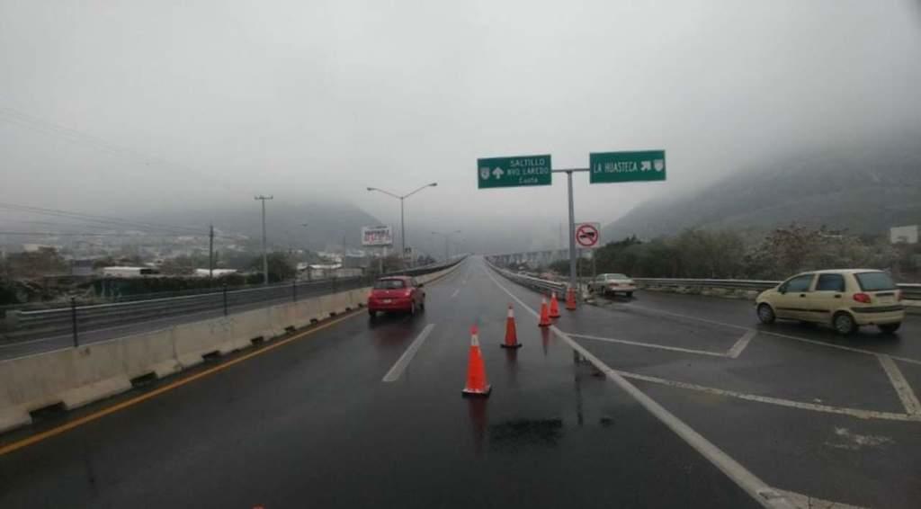 Se han registrado hasta 18 accidentes en tramo de autopista Saltillo-Monterrey. Noticias en tiempo real