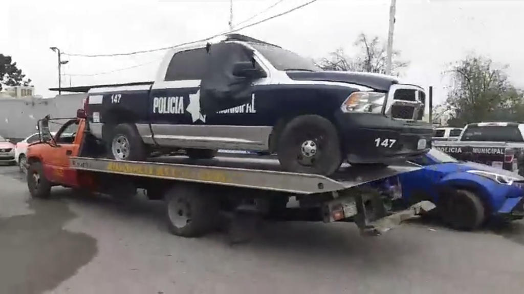 Investiga FGE caso de patrullas incendiadas en Monclova. Noticias en tiempo real