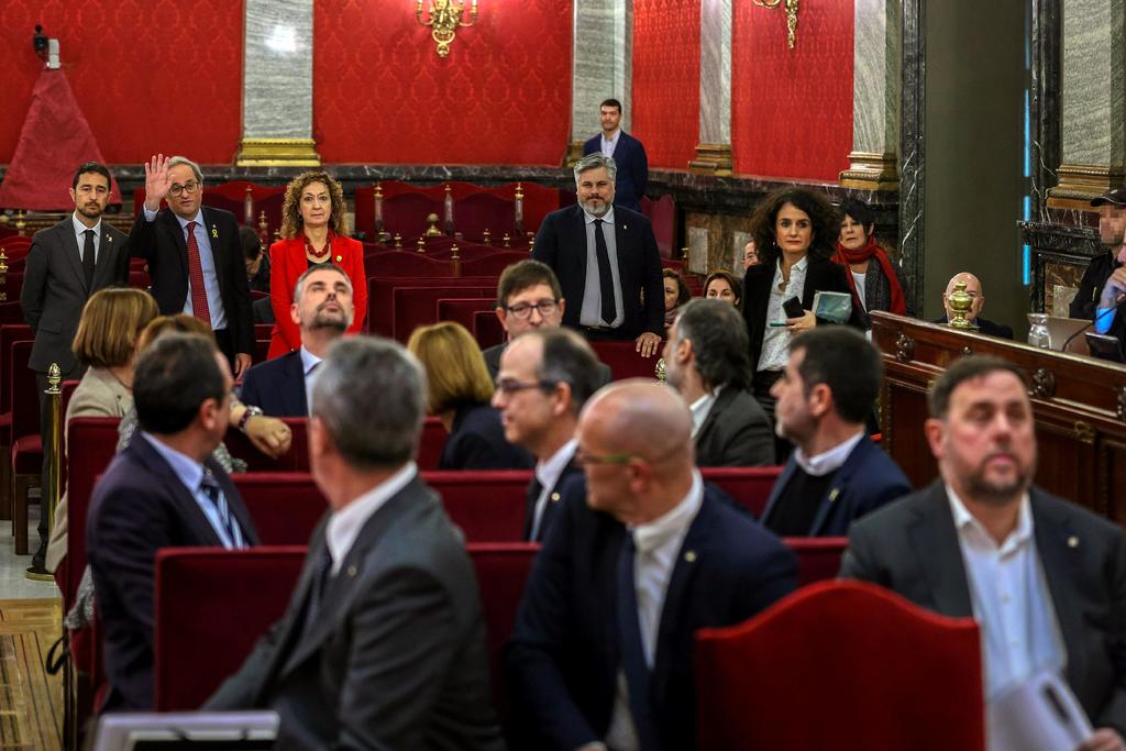 Comienza segunda parte del juicio contra independentistas catalanes. Noticias en tiempo real