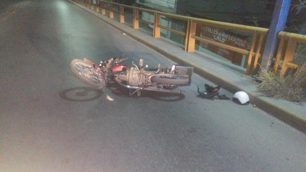 Protagoniza motociclista ebrio accidente en calles de ejido de Torreón. Noticias en tiempo real