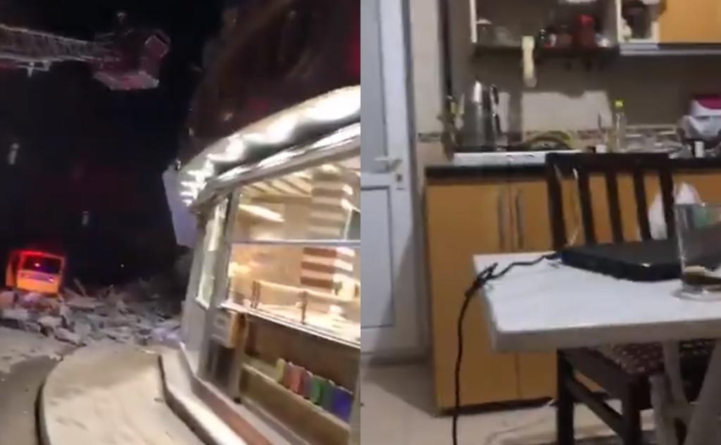 Así se vivió el terremoto en Turquía; comparten videos del desastre en la red. Noticias en tiempo real